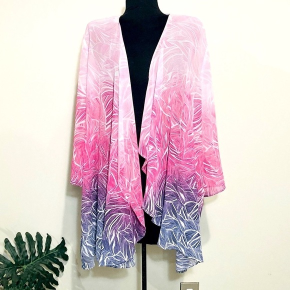 Allison Daley Pink Ombre‎ Kimono 20W - Picture 1 of 11